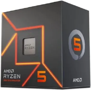 Caixa do processador AMD Ryzen 5 7600 para soquete AM5