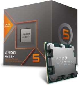 Caixa do processador AMD Ryzen 5 8600G com vídeo Radeon 760M