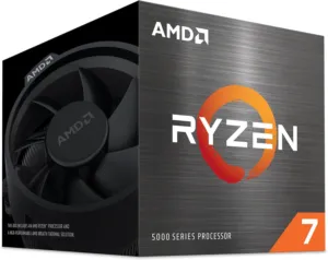 Caixa do processador AMD Ryzen 7 5700 para soquete AM4