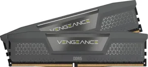 Kit com dois pentes de memória Corsair Vengeance DDR5 cinza
