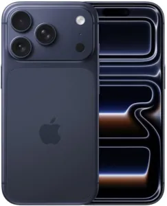 iPhone 17 Pro laranja-cósmico com o novo módulo de câmera horizontal