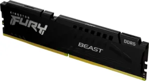 Pente de memória RAM Kingston Fury Beast DDR5 16GB preto