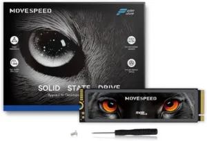 SSD MOVE SPEED HB7450 de 1TB M.2 NVMe com dissipador para PS5