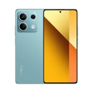 Xiaomi Redmi Note 13 5G preto, frente e verso