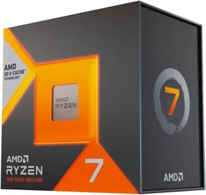 Caixa do processador AMD Ryzen 7 7800X3D para soquete AM5