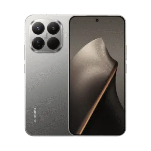 Xiaomi 15T Pro cinza, frente e verso